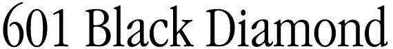 601 Black Diamond