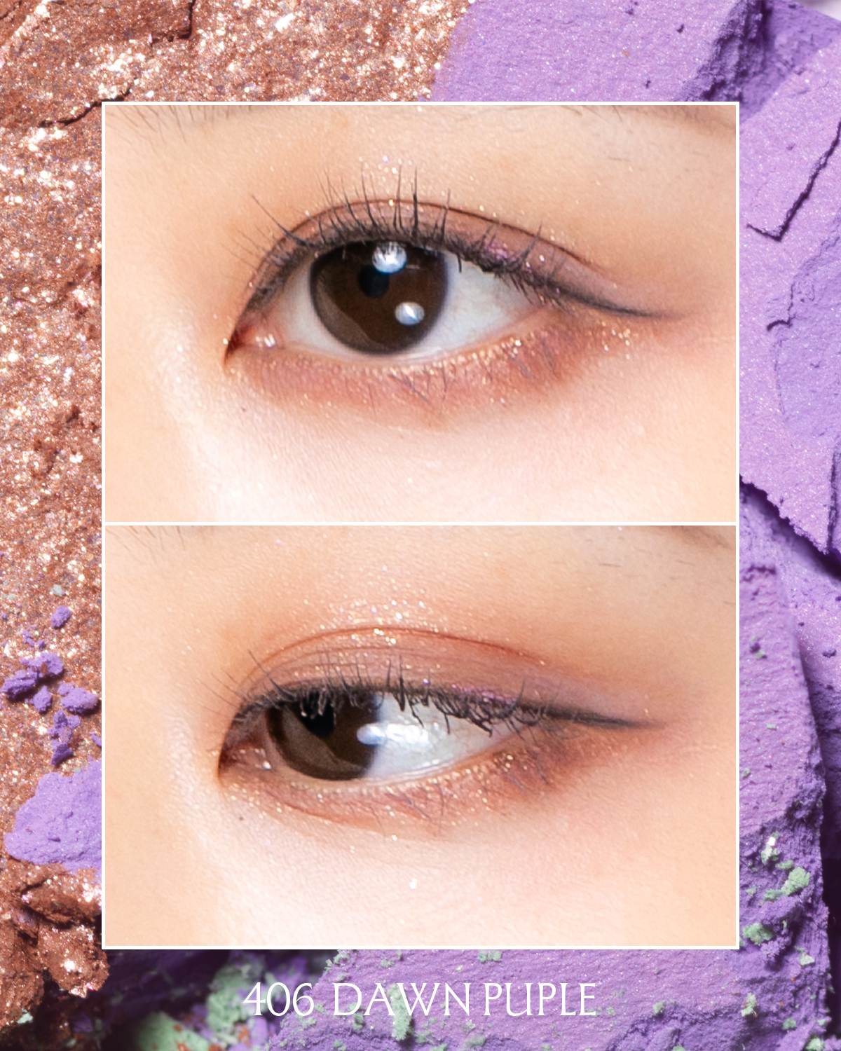 bobe プレスドアイシャドウ 406 DAWN PURPLE