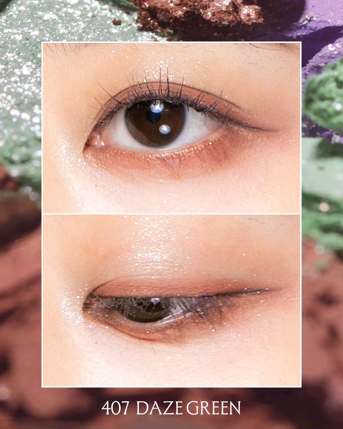 bobe プレスドアイシャドウ 407 DAZE GREEN